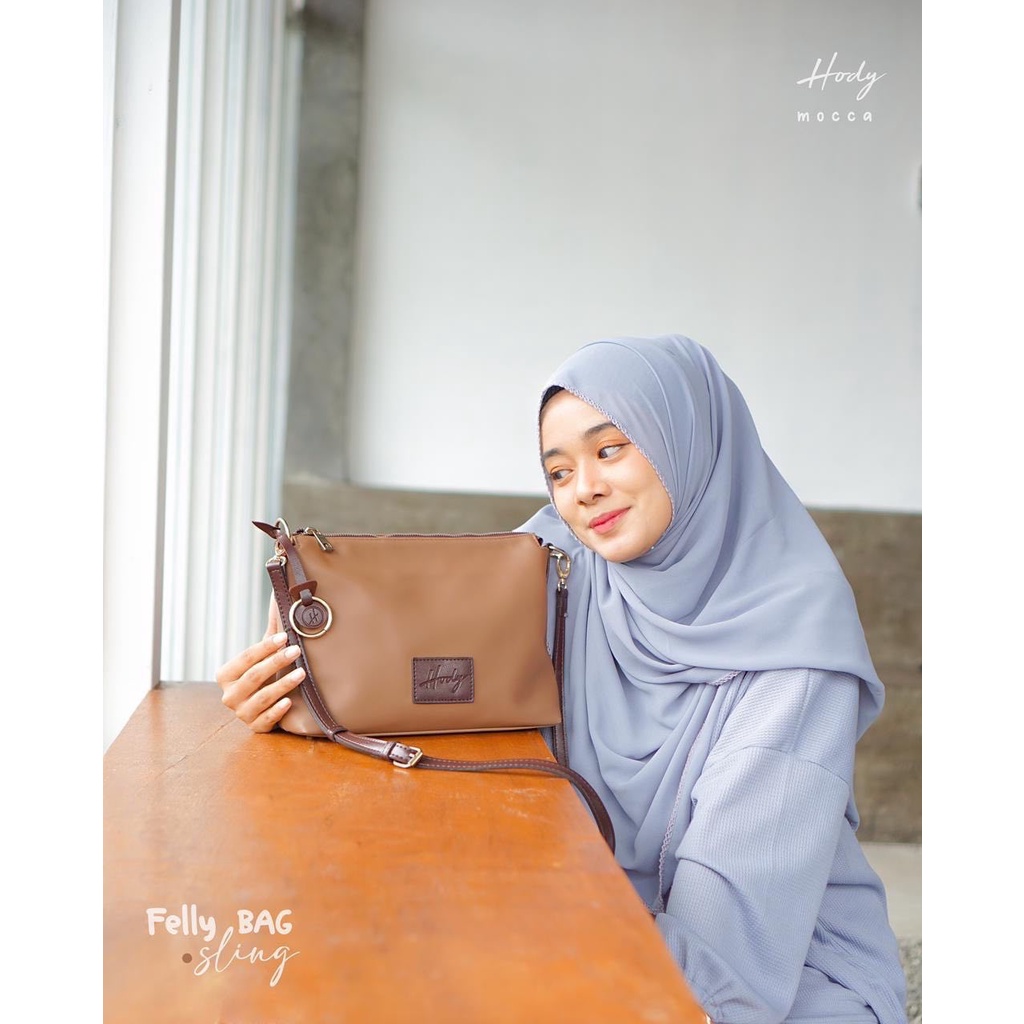 FELLY BAG BY HODYBAG/SLING WANITA TERLARIS, Sling bag murah, Tas Selempang wanita