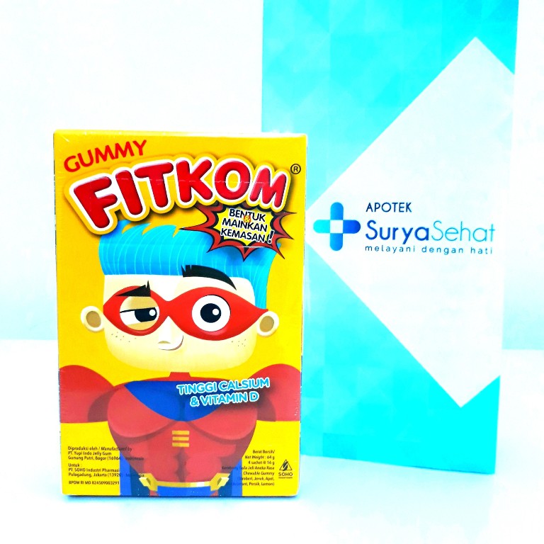 FITKOM GUMMY 5 Sachet @24 gram Chewable Gummy