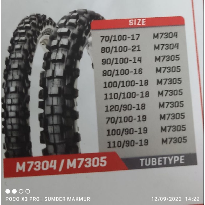 Ban trail maxxis Ring 19 ring 16 ring 18 motor cross klx m7303/m7304