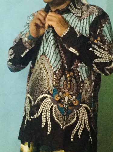 Atasan Pria Wanita Batik Couple Sogan