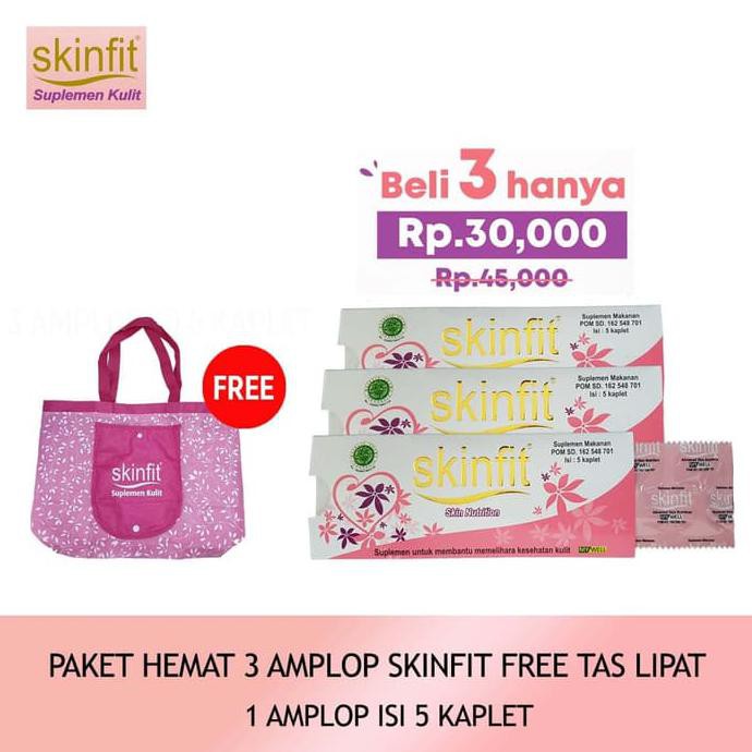 

Termurah!! Paket Hemat 3 Amplop Skinfit Free Tas Lipat