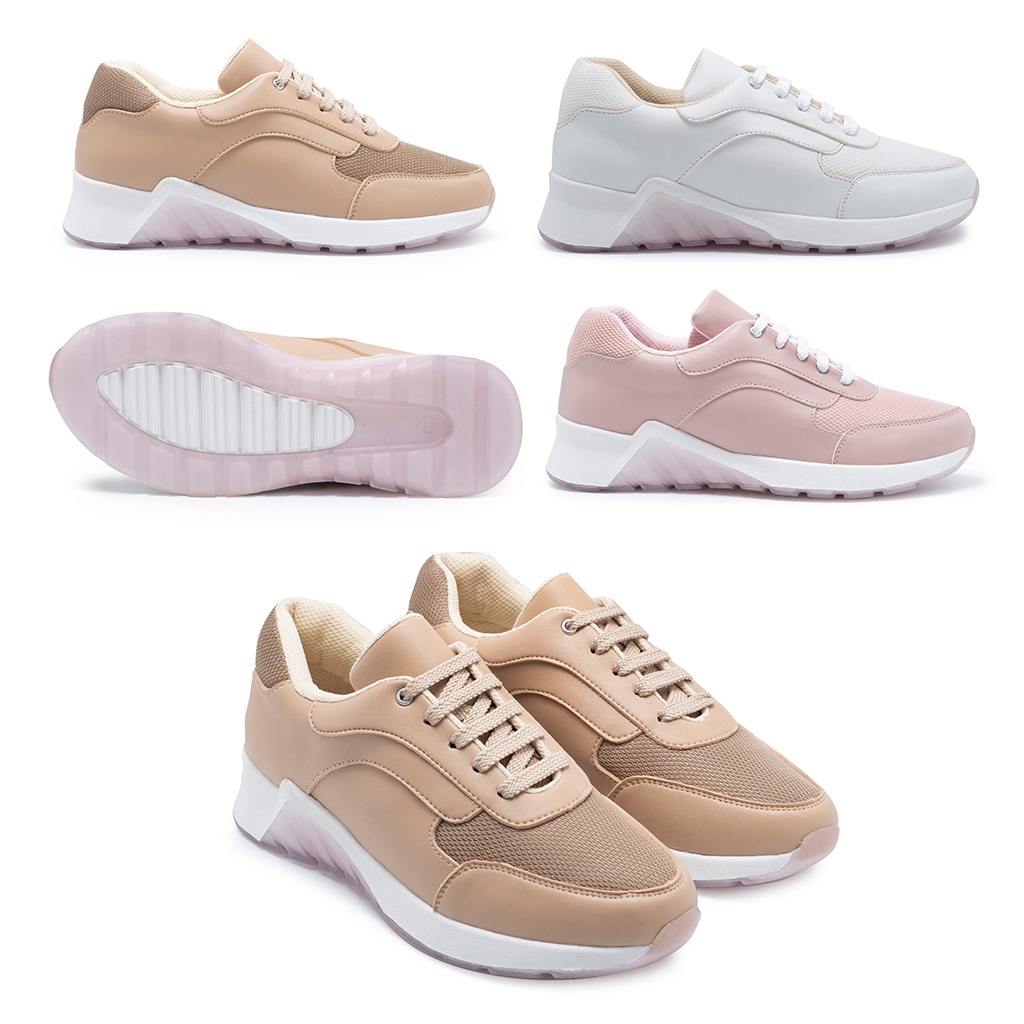 CPE ALMEA Sepatu Cewek Sneakers Sport Wanita Import Korea Original