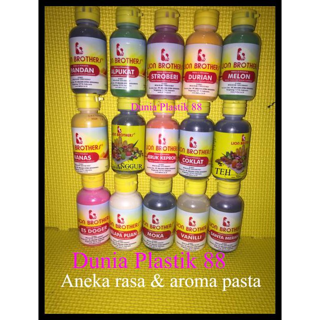 

@55ML PASTA PERISA PEWARNA ESSENS ESSENCE MAKANAN MINUMAN LION BROTHER - MANGGA