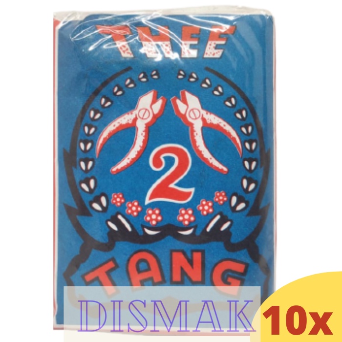 Teh 2 tang 40gr Thee 2 Tang Biru 10 x 40 gram