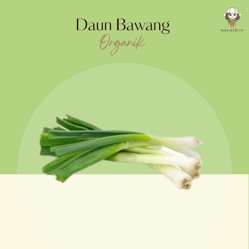 

Daun Bawang Organik 250gr