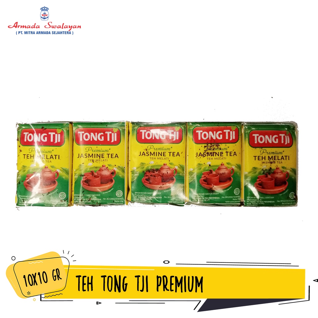 

Teh Tong Tji Premium 10 gram | Jasmine Tea Teh Seduh