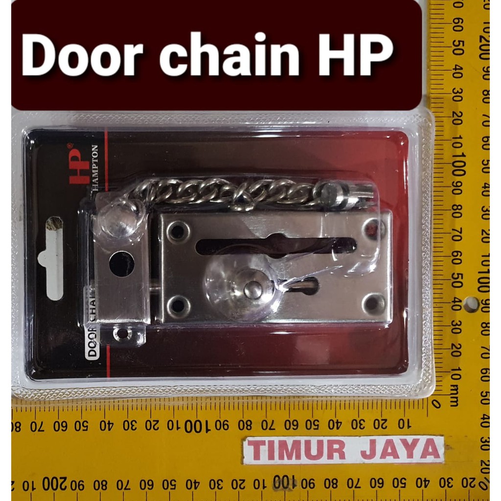 Door Chain Hampton DB HPT 513 SSS / Grendel Rantai Pintu 3 inch