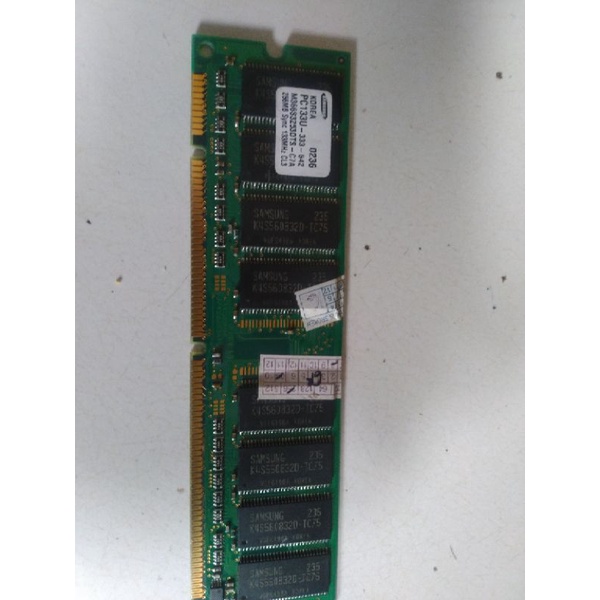 memory sdram 256 MB PC 133U