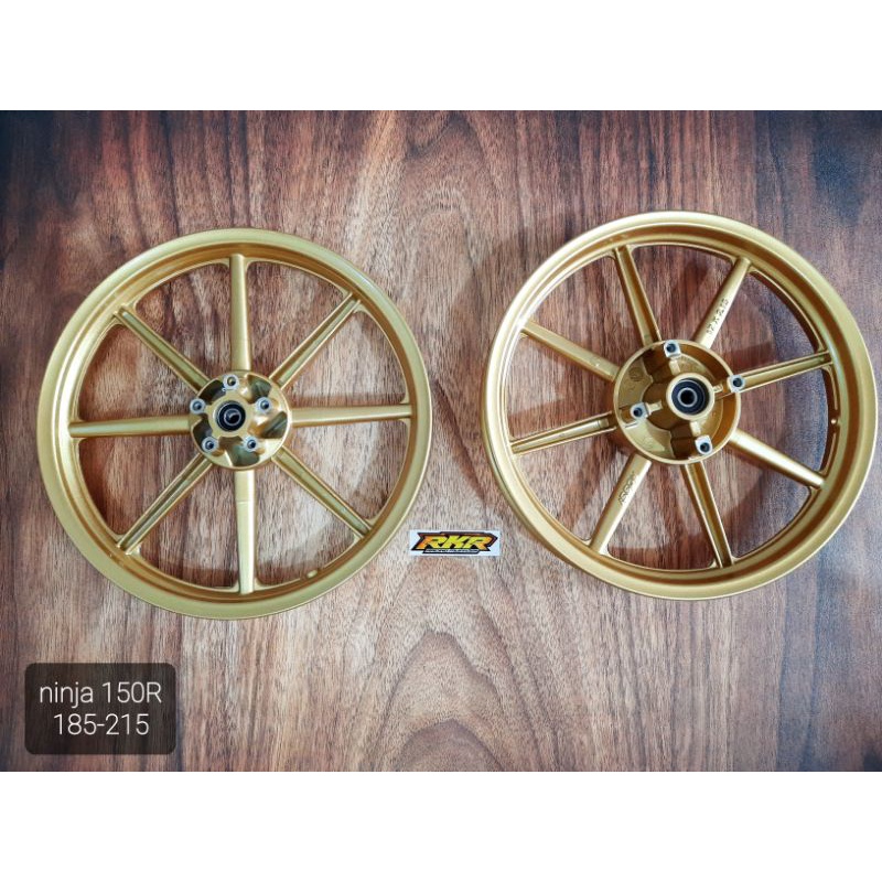 velg reseng ninja 150R valeg resing ninja rossy rossi 185-215