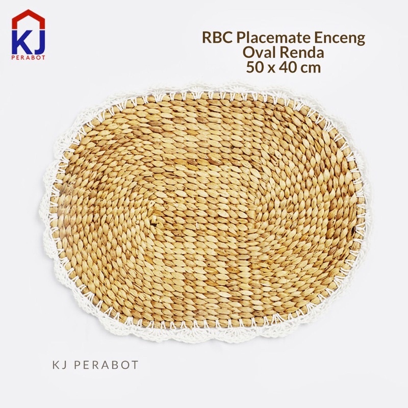 Placemate Enceng Renda pinggir