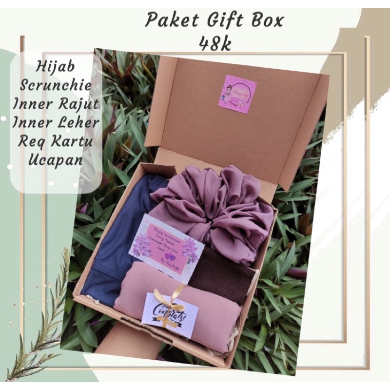 PAKET GIFT BOX HIJAB