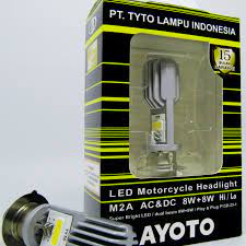 Bohlam Lampu Depan Motor Ayoto Led Khusus Bebek & Matic