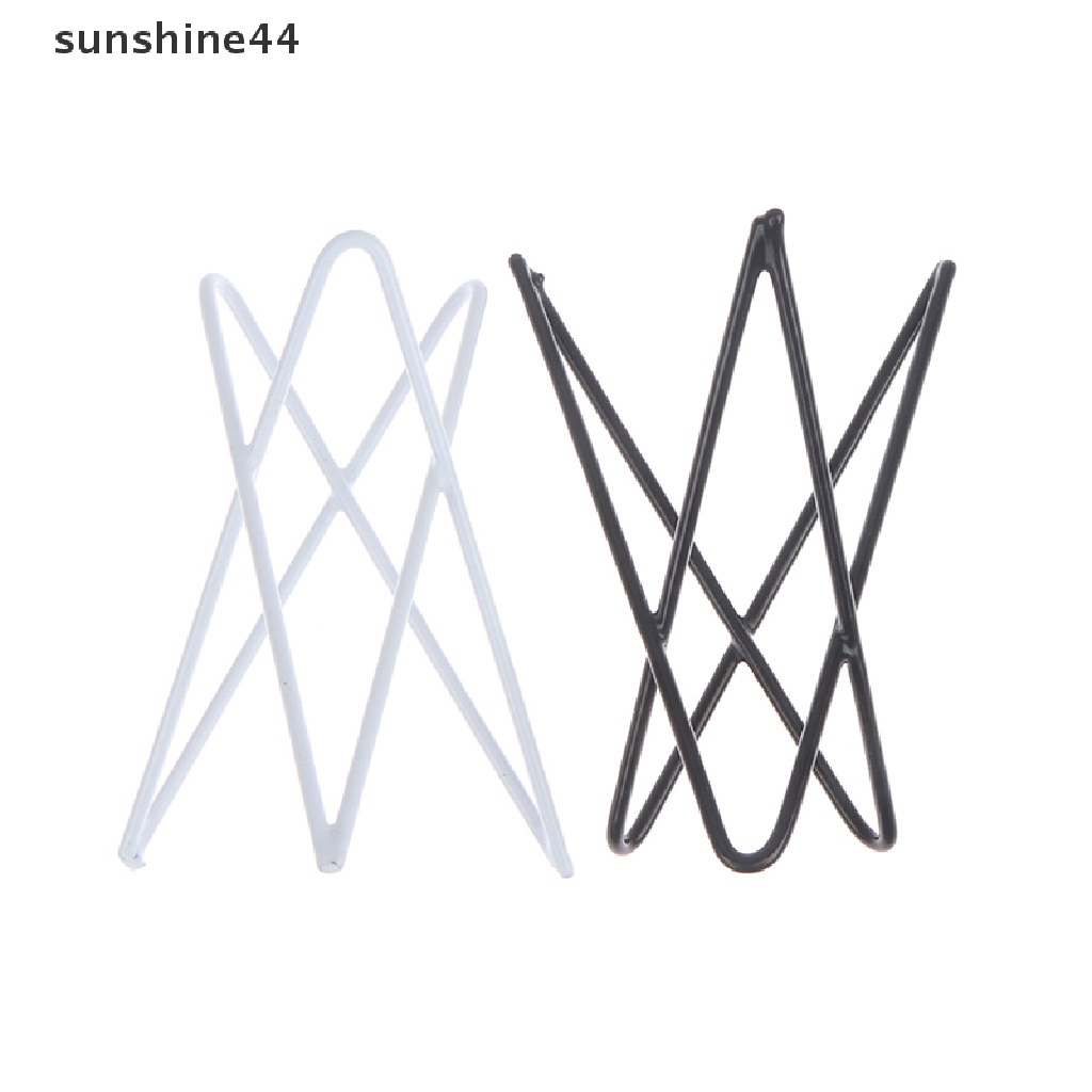 Sunshine Stand Holder Pot Bunga / Tanaman Bentuk Geometri Bahan Besi