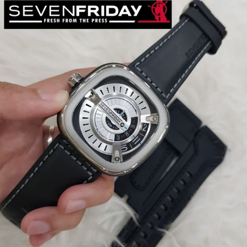 Jam tangan SEVEN FRIDAY SF M1/01, mesin automatic Japan, NFC aktif fullset