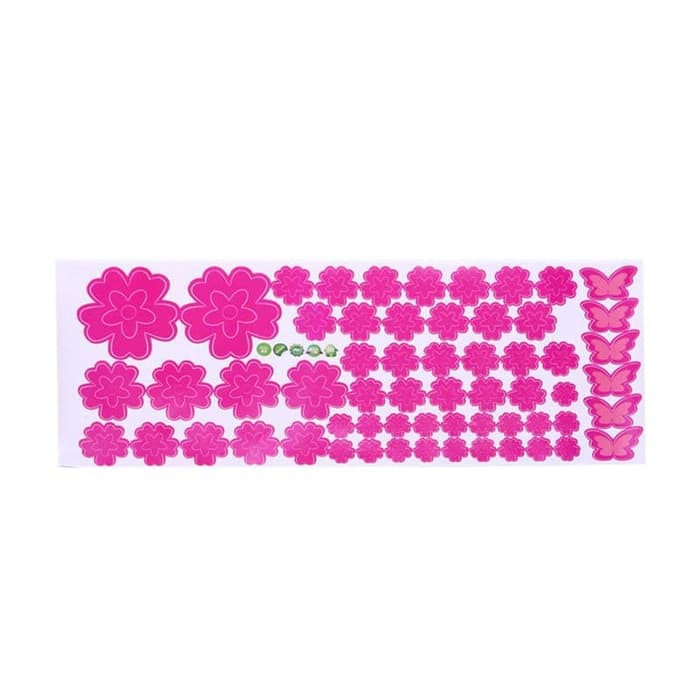 3D Flower Wall Sticker Sheet