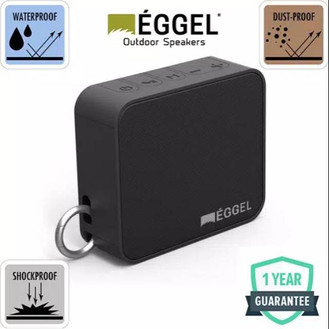 Eggel Fit Waterproof Portable Bluetooth Speaker