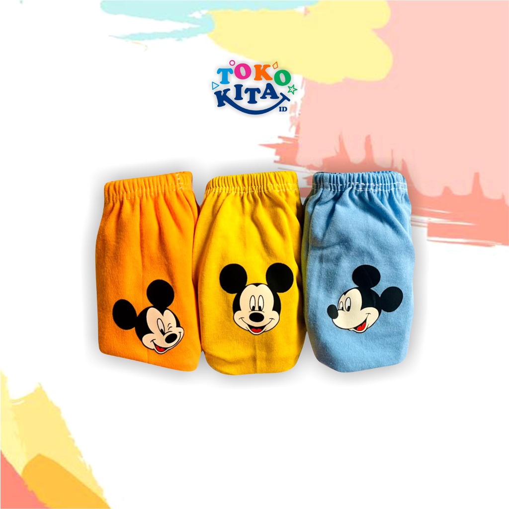 CELANA DALAM ANAK (3 pcs)  CD Miki / Minni MURAH