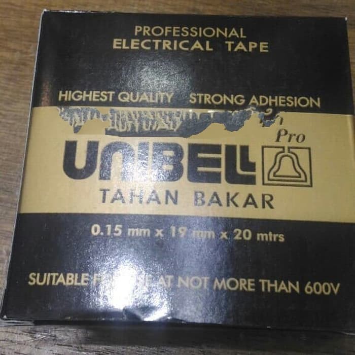 Unibel Profesional Electrical Tape 3/4&quot; x 25 Meter