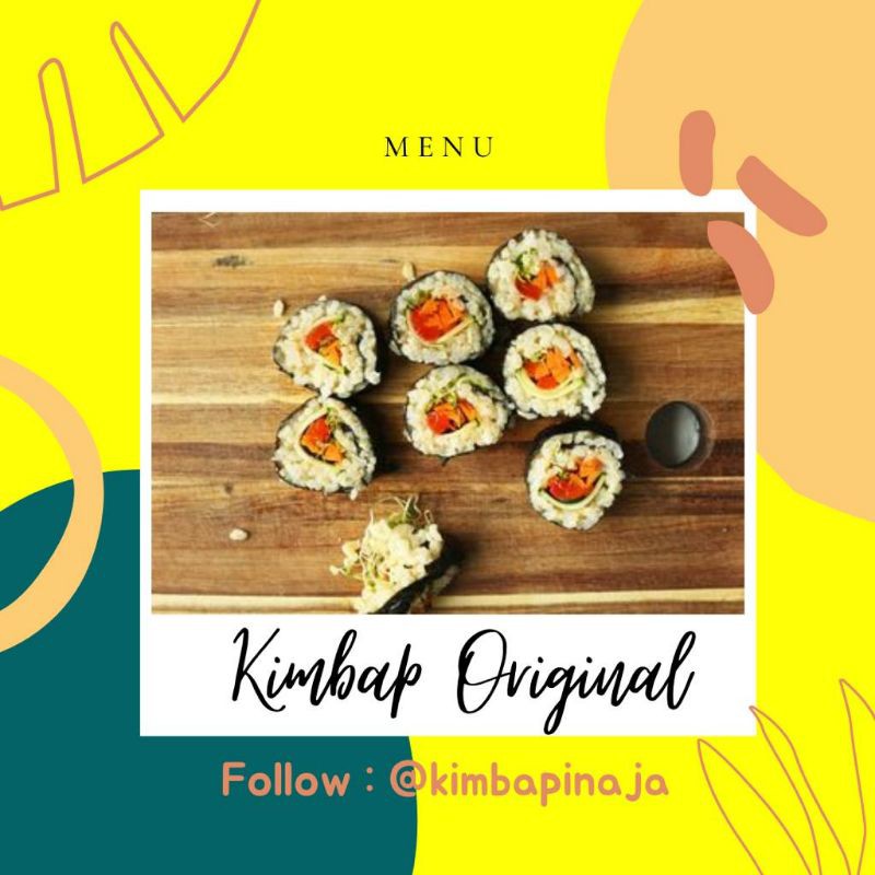 

Temen Ngedrakor - Gimbap (Korean Sushi)