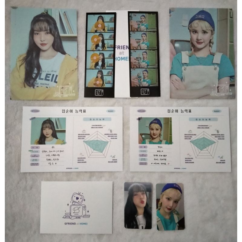 [READY STOCK] Sharing BUDDY Membership Kit GFRIEND SOWON YERIN EUNHA YUJU SINB UMJI