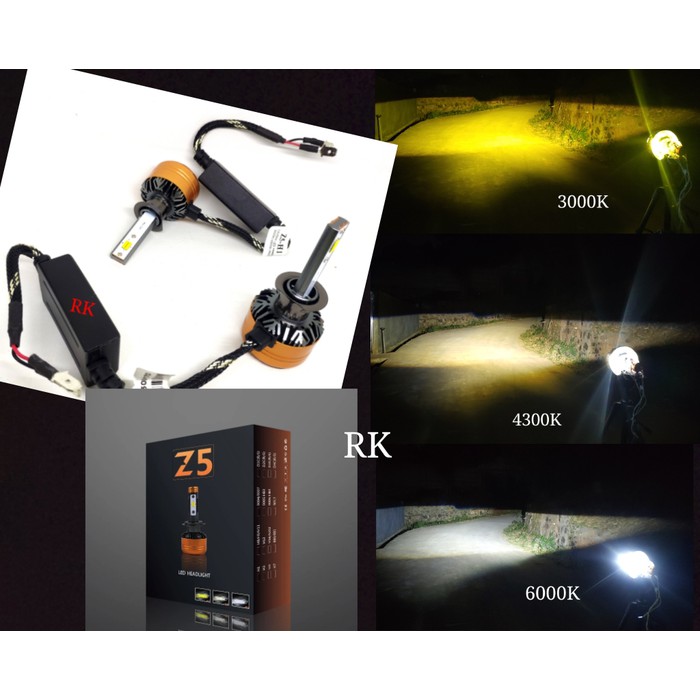 LED H1 TRIPLE COLOR WARRANTY | H1 LED TIGA WARNA GARANSI | LAMPU H1