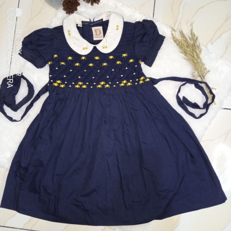 smocked dress preloved like new