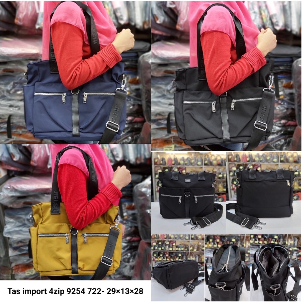 Totebag import premium parasut berkualitas