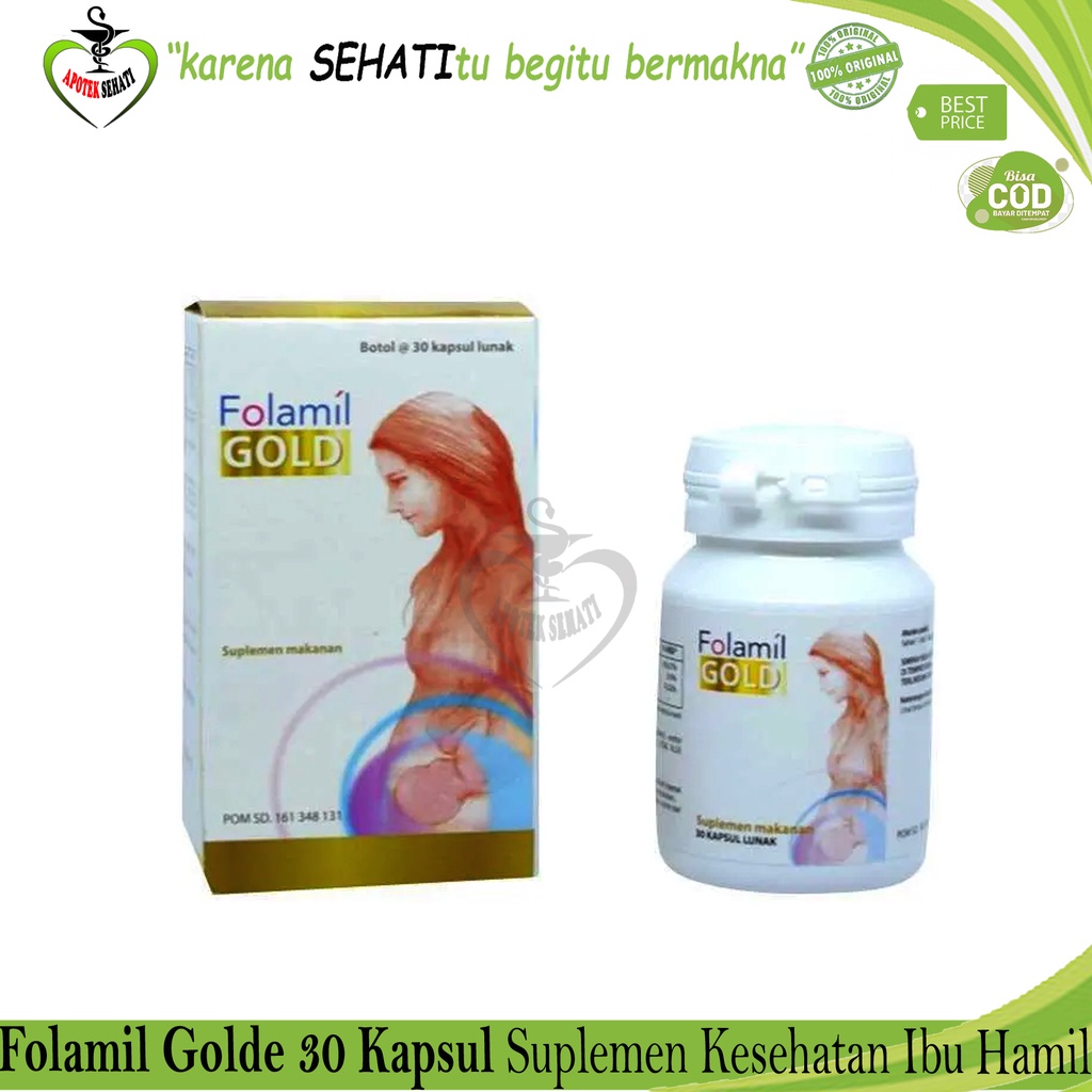 FOLAMIL GOLD MULTIVITAMIN IBU HAMIL