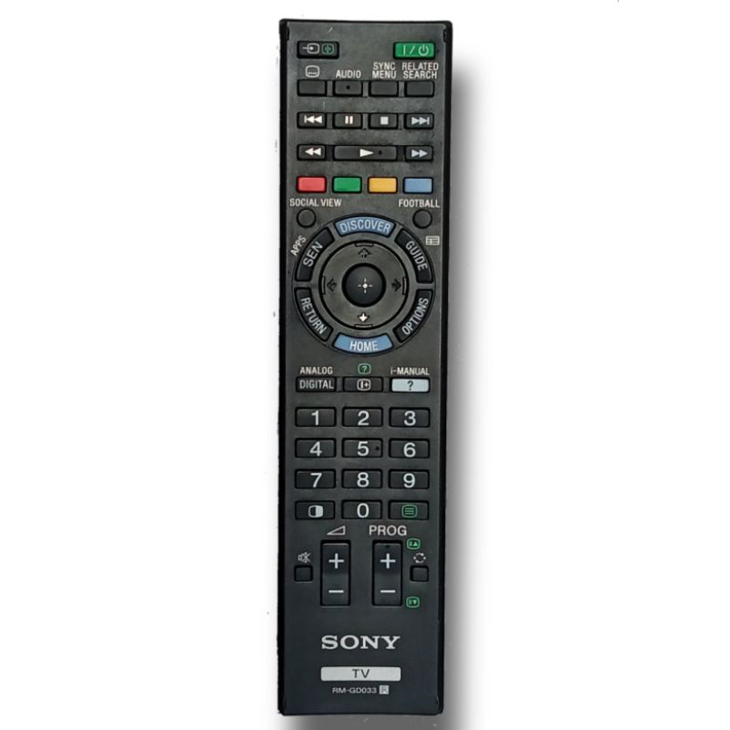 remot tv Sony type RM-GD033 asli original