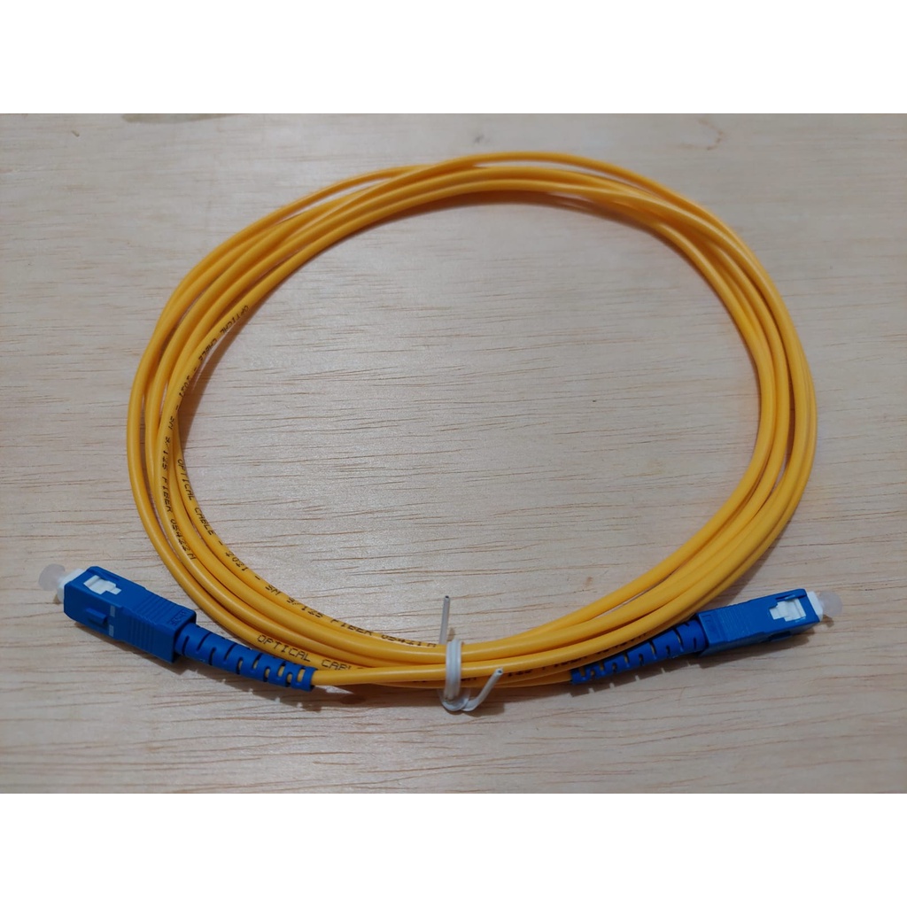 Kabel patchcord - patch cord - SC UPC fiber optik 1 meter