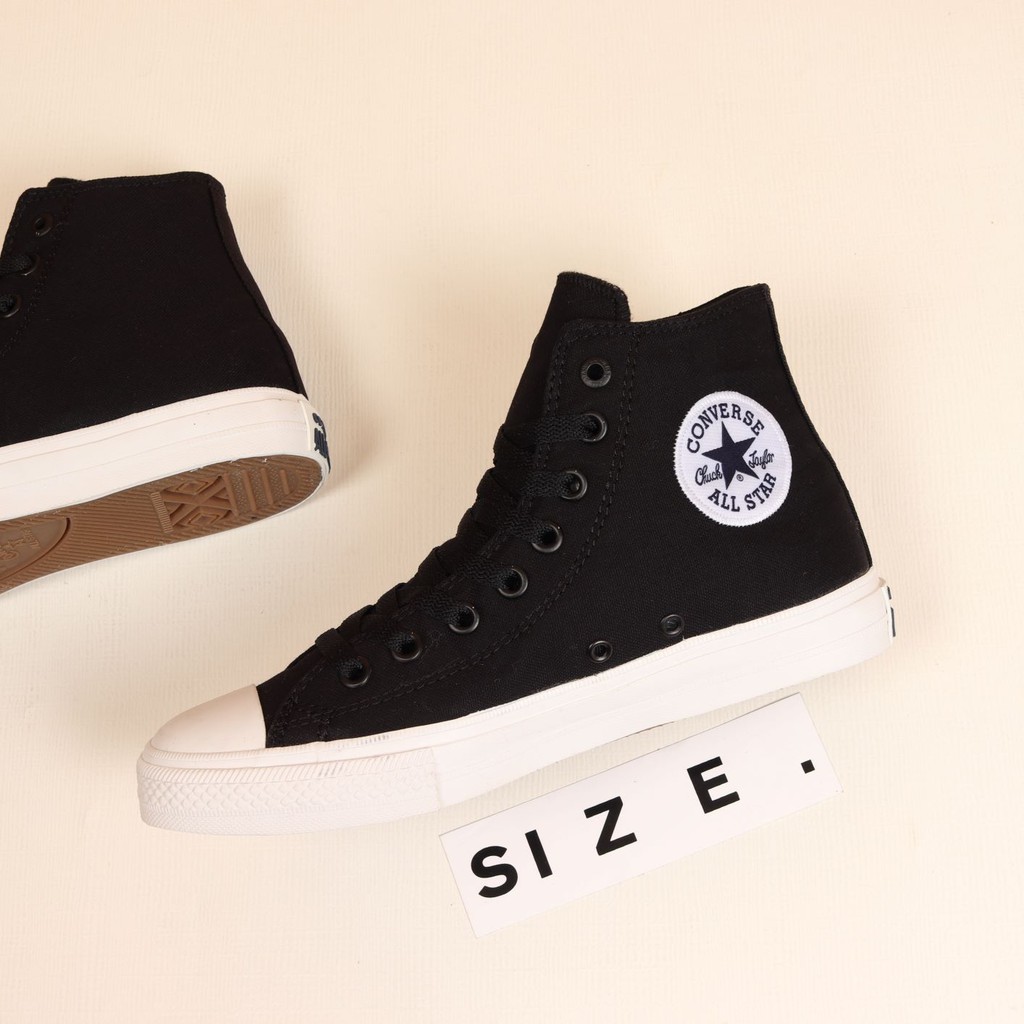 Converse : Chuck Tailor CT ll Hi Black White