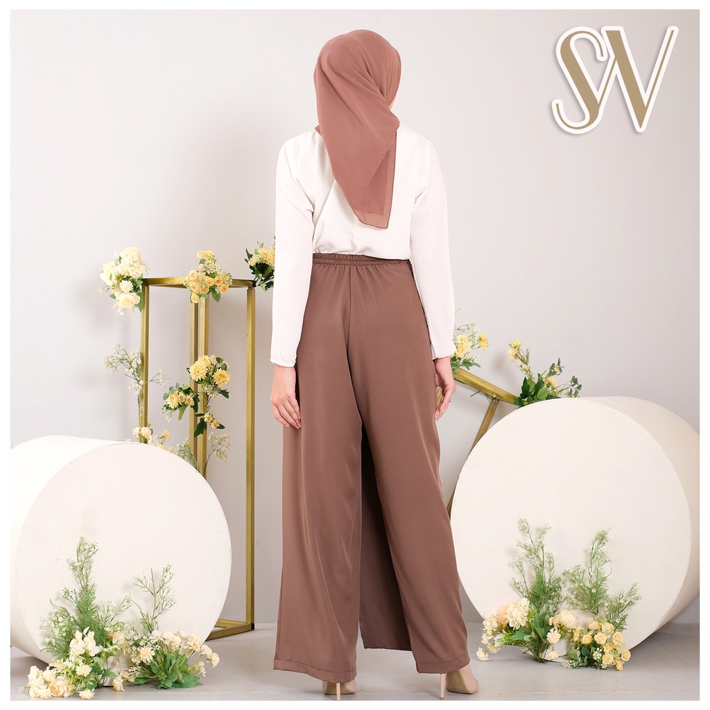CELANA KULOT TIED ROCELA ROK CELANA BAWAHAN WANITA KULOT PREMIUM SENORITA CELANA KANTOR DAILY PANTS PALAZO KULOT PLAZO BAHAN ADEM FLOWLY ALL SIZE JUMBO CELANA WRAPPED KULOT PREMIUM KERJA KANTORAN CELANA BAHAN KULOT ALLSIZE-5