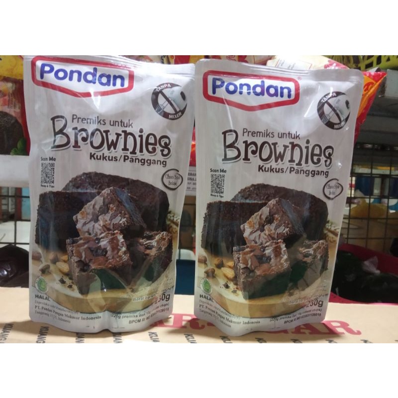 

PONDAN BROWNIS KUKUS PANGGANG