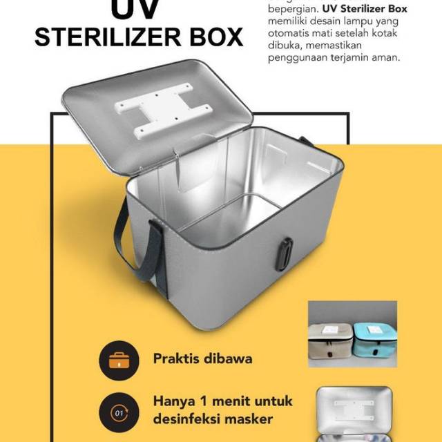 ARLK UV STERILIZER disinfection box alat steril portable