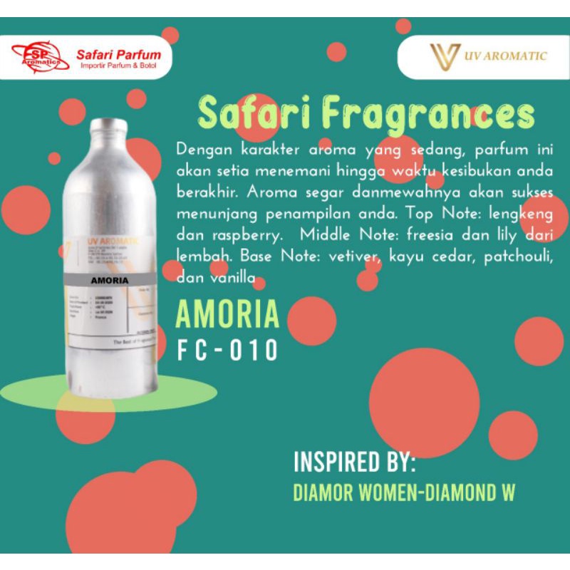 AMORIA inspired by DIAM0R W0MEN-DIAM0ND W (100ML UV)