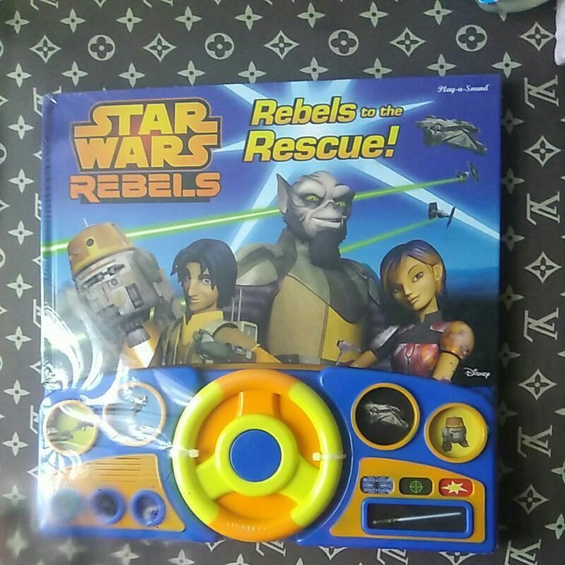 buku anak import sound book star wars rebels to the rescue