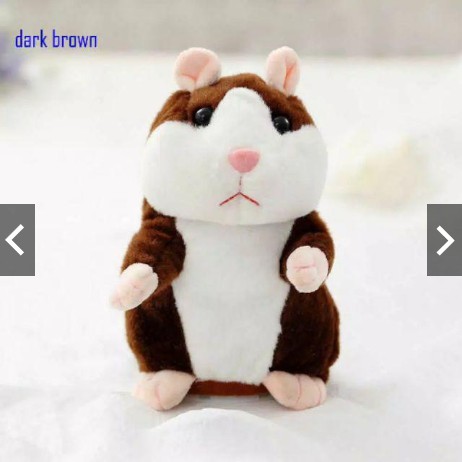 (G_W) Hamster Talking Mainan Boneka Edukasi Anak/Bayi Bisa Meniru Suara