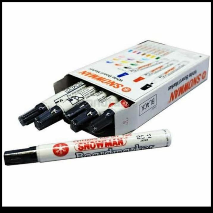 

Vanila | Spidol Snowman White Board 1 Dus Isi 12