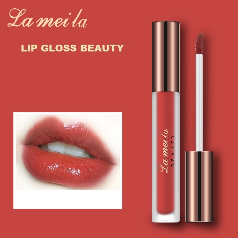 LAMEILA BEAUTY LIP GLOSS VELVET MATTE ~ Lipstick Pelembap Bibir 1029