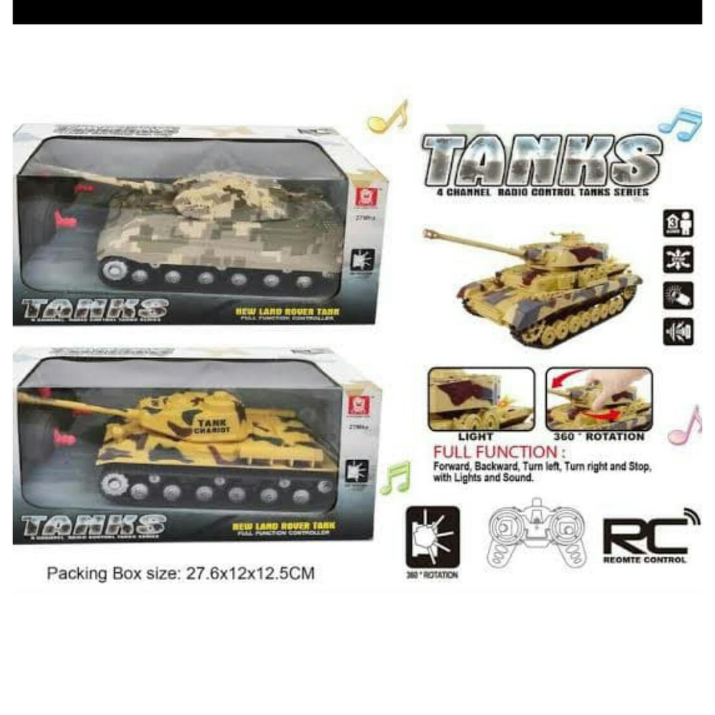 mainan anak mobil remot tank perang hobi rc car tank war radio control rc edukatif toys rc toy rc ta
