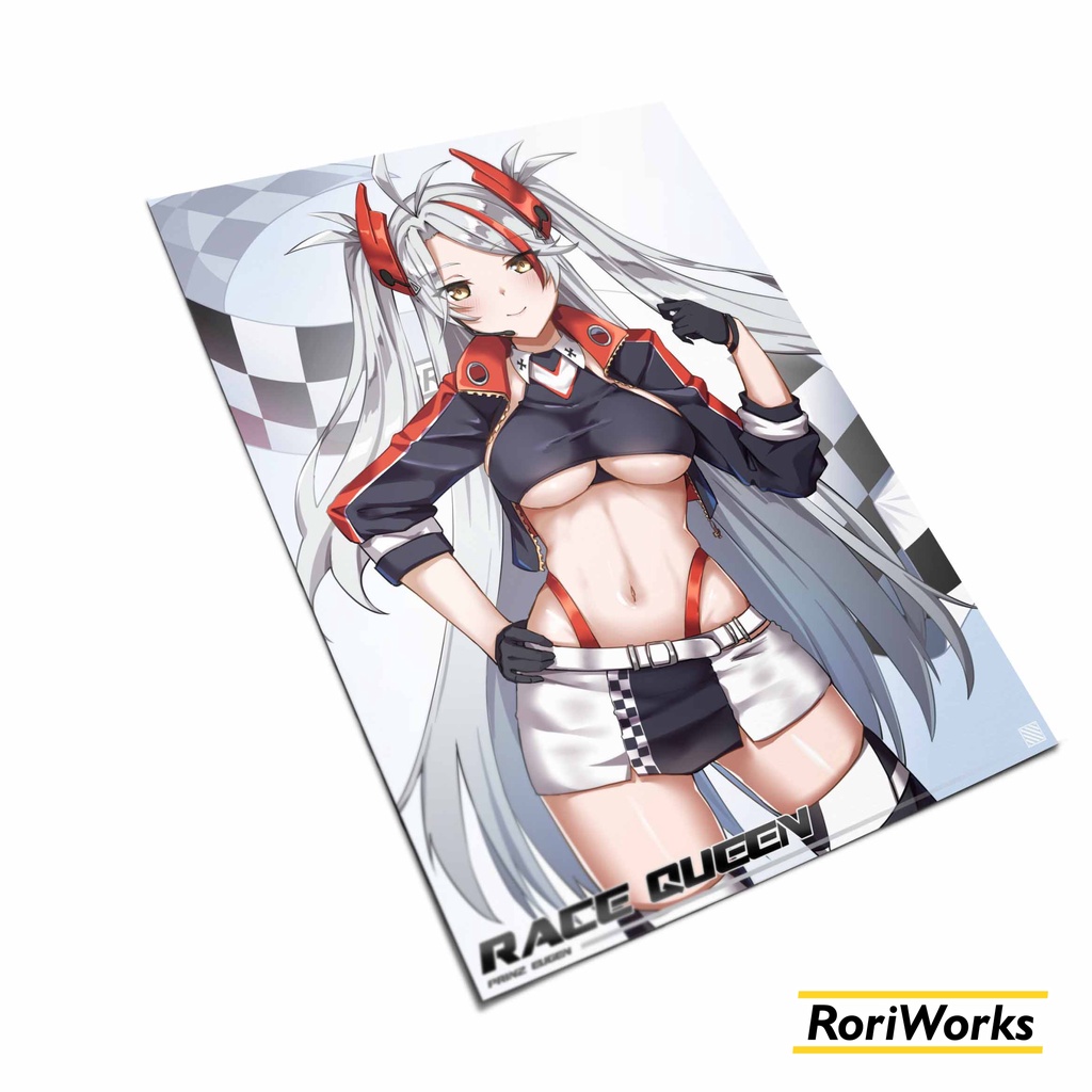 Poster Anime - Prinz Eugen Azur Lane Race Queen