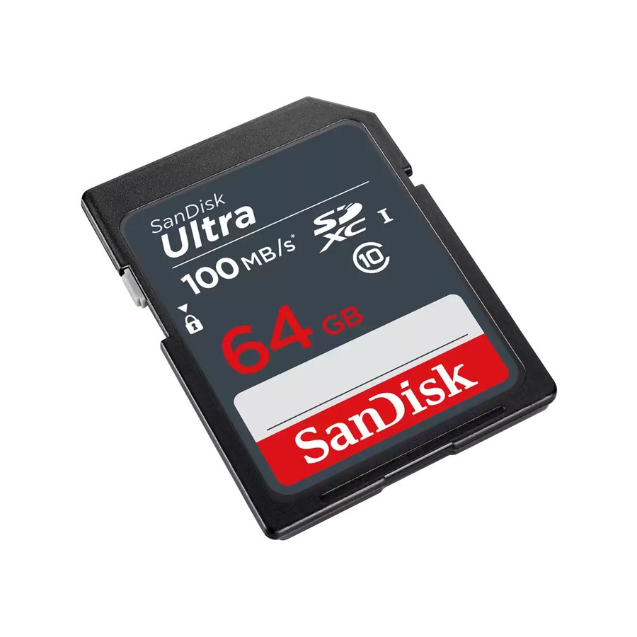 SD Card SanDisk Ultra SDXC 64GB 100MB/s (SDSDUNR-064G-GN3IN)