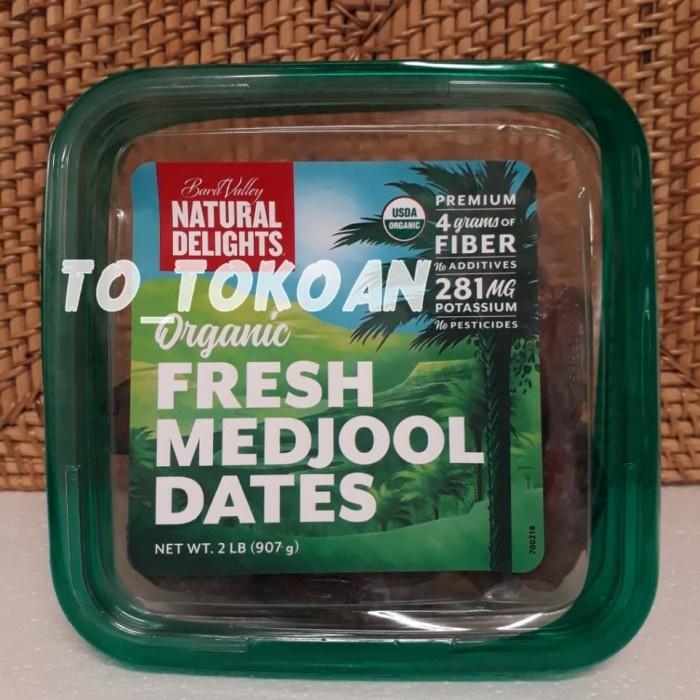 

Kurma Terbaru - Natural Delights Organic Medjool Dates Fruits Kurma Medjol Usa 907 G