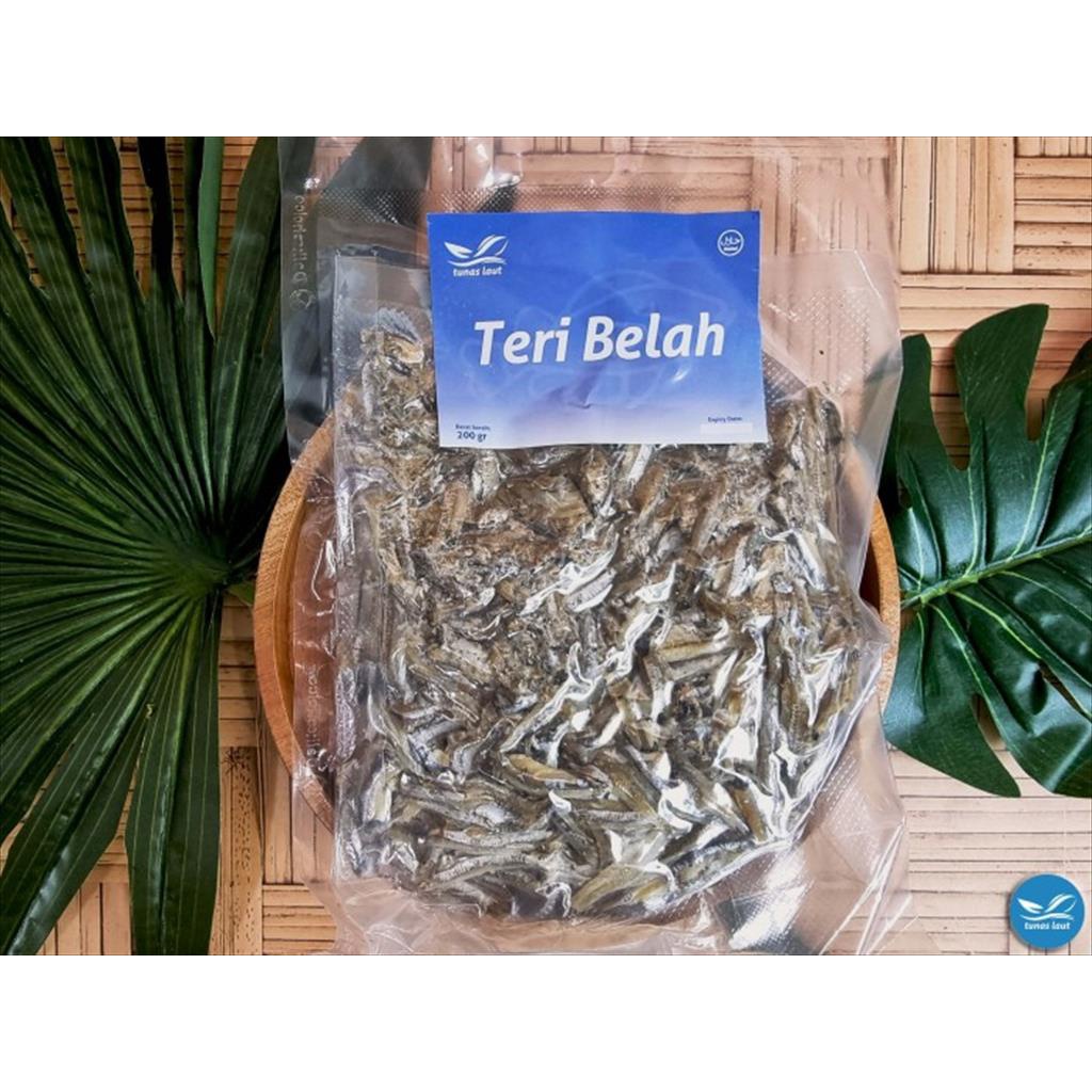 

Ikan Teri Belah Super TUNAS LAUT | Salted Fish 200Gr