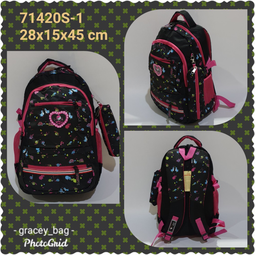 Tas ransel anak perempuan Silvergirl 71420