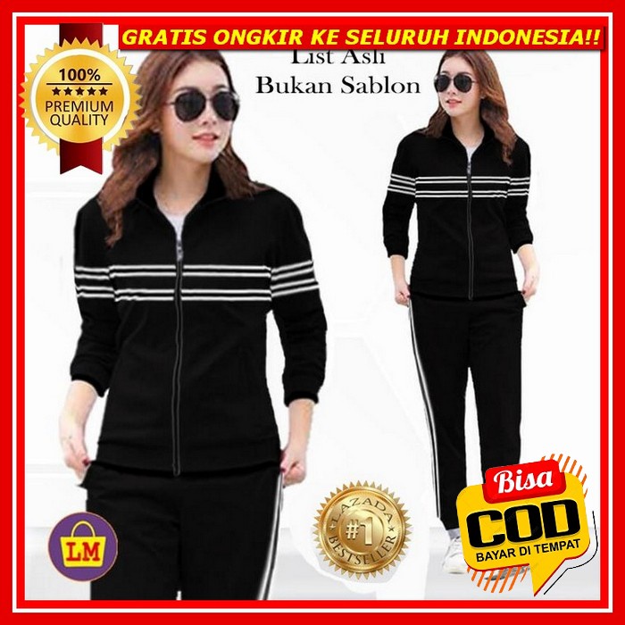 Setelan Olahraga Herbalife Wanita Jumbo - Baju Olahraga Herbalife Wanita Muslim - Setelan Senam Herb