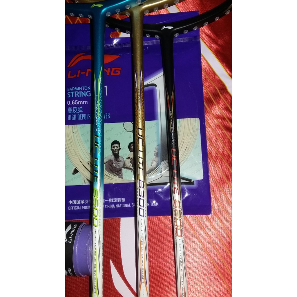 Spesial  LI NING UC LITE 8200  8300  8500 RINGAN  MANTAP Limited