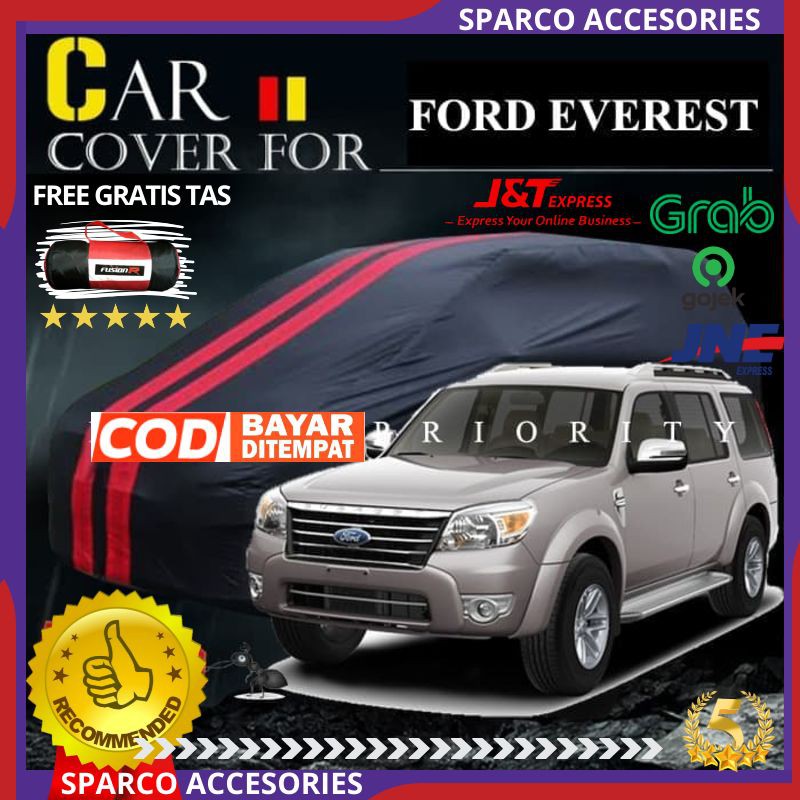 Cover Mobil FORD EVEREST Sarung Selimut Mobil Ford Everest Warna Waterproof Cover warna Ford Everest