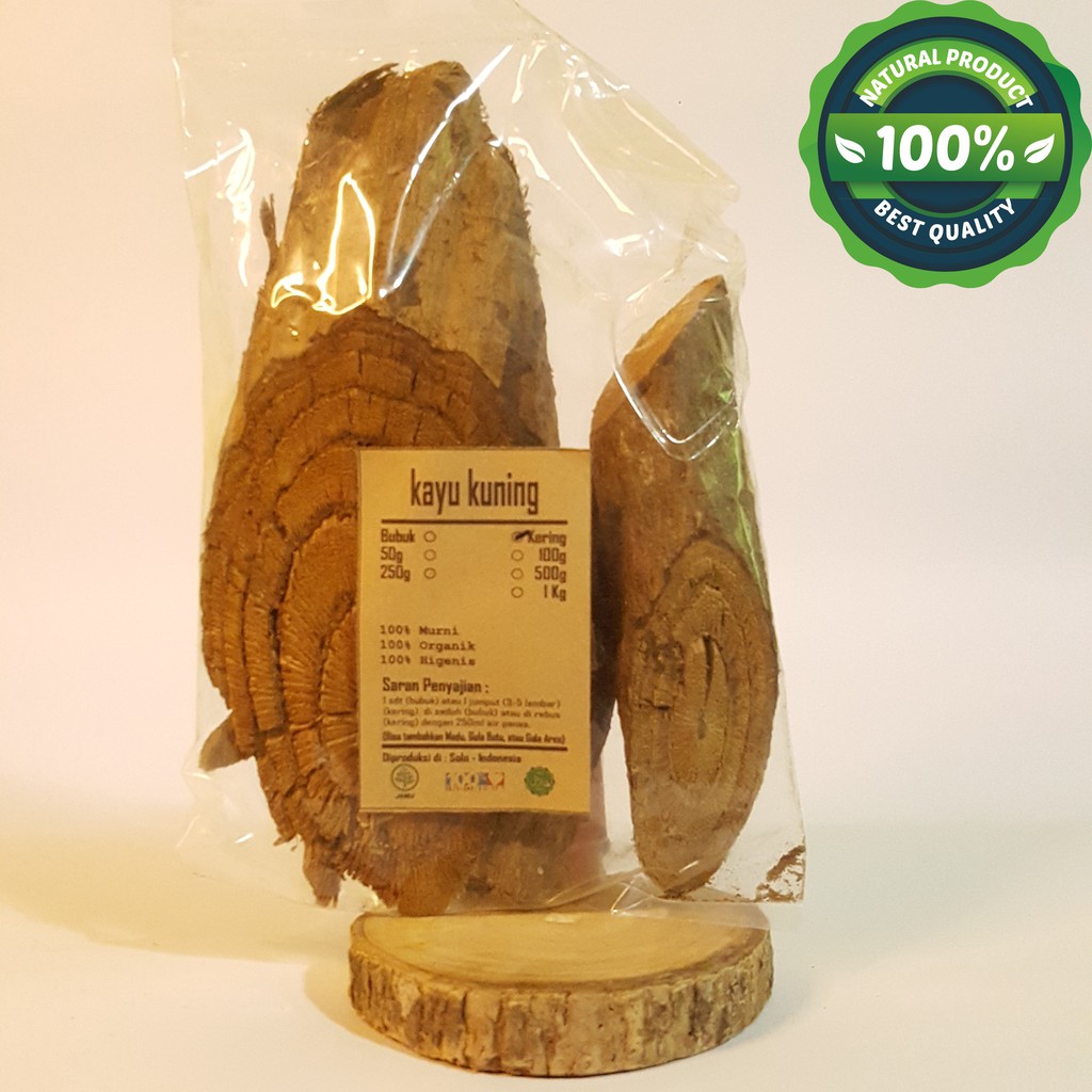 

Kayu Kuning Kering Murni Rempah Herbal Perawatan Kesehatan Alami 100Gr