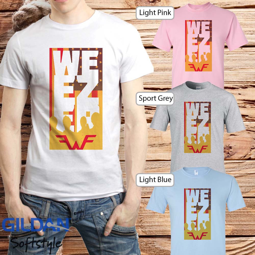 baju t shirt kaos band merchandise music official WEEZER 08